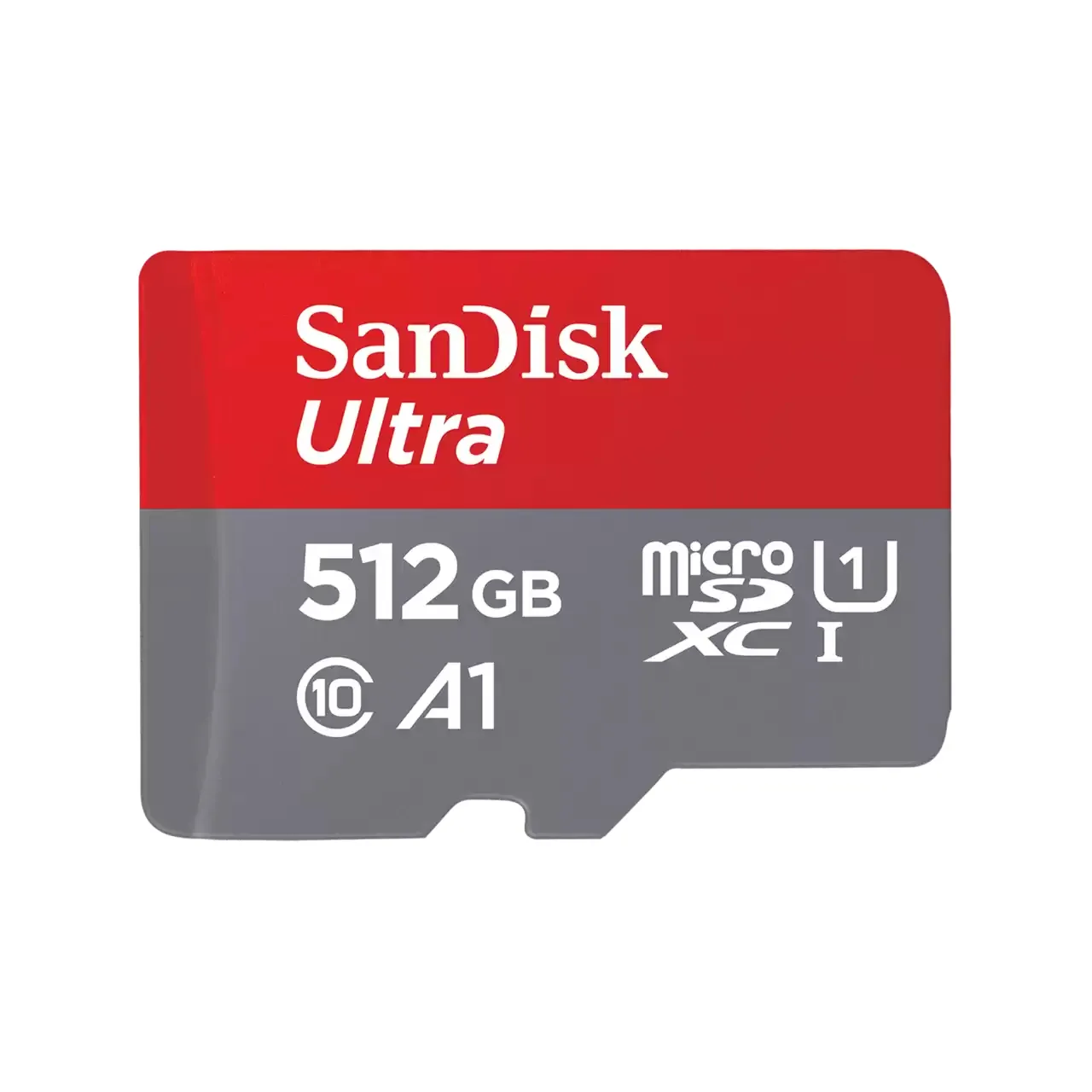 SanDisk Ultra 512 Gt MicroSDXC -muistikortti + SD-adapteri