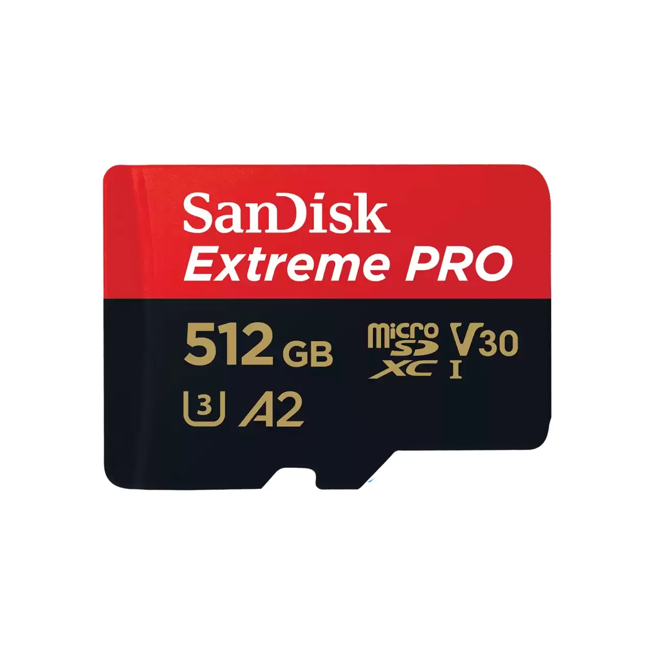 SanDisk Extreme PRO 512 Gt MicroSDXC -muistikortti + SD-adapteri