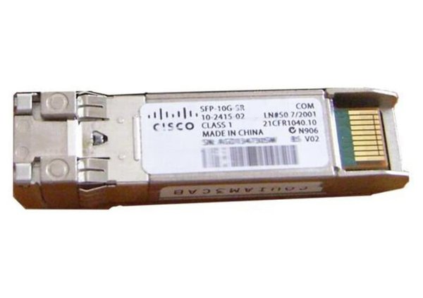 Cisco - SFP+ lähetin-vastaanotin-moduuli - 10 GigE - 10GBase-SR - LC/PC monimuoto - jopa 400 m - 850 nm