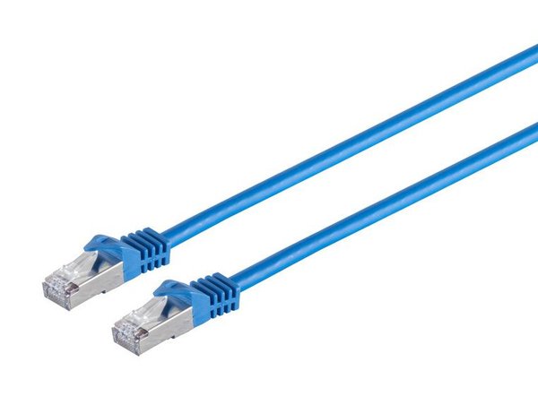 MicroConnect Cat7 S/FTP PiMF -verkkokaapeli, 1,5m, Sininen