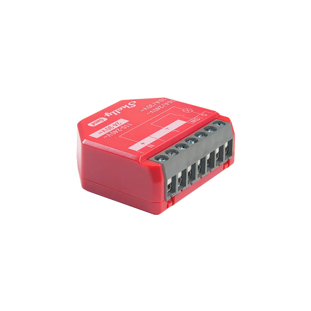 Shelly 1PM Gen4 Smart Relay Switch with Power Metering, 16A -relekytkin