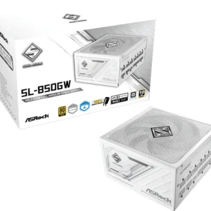 ASRock Steel Legend 850W -virtalähde, valkoinen, 80 Plus Gold