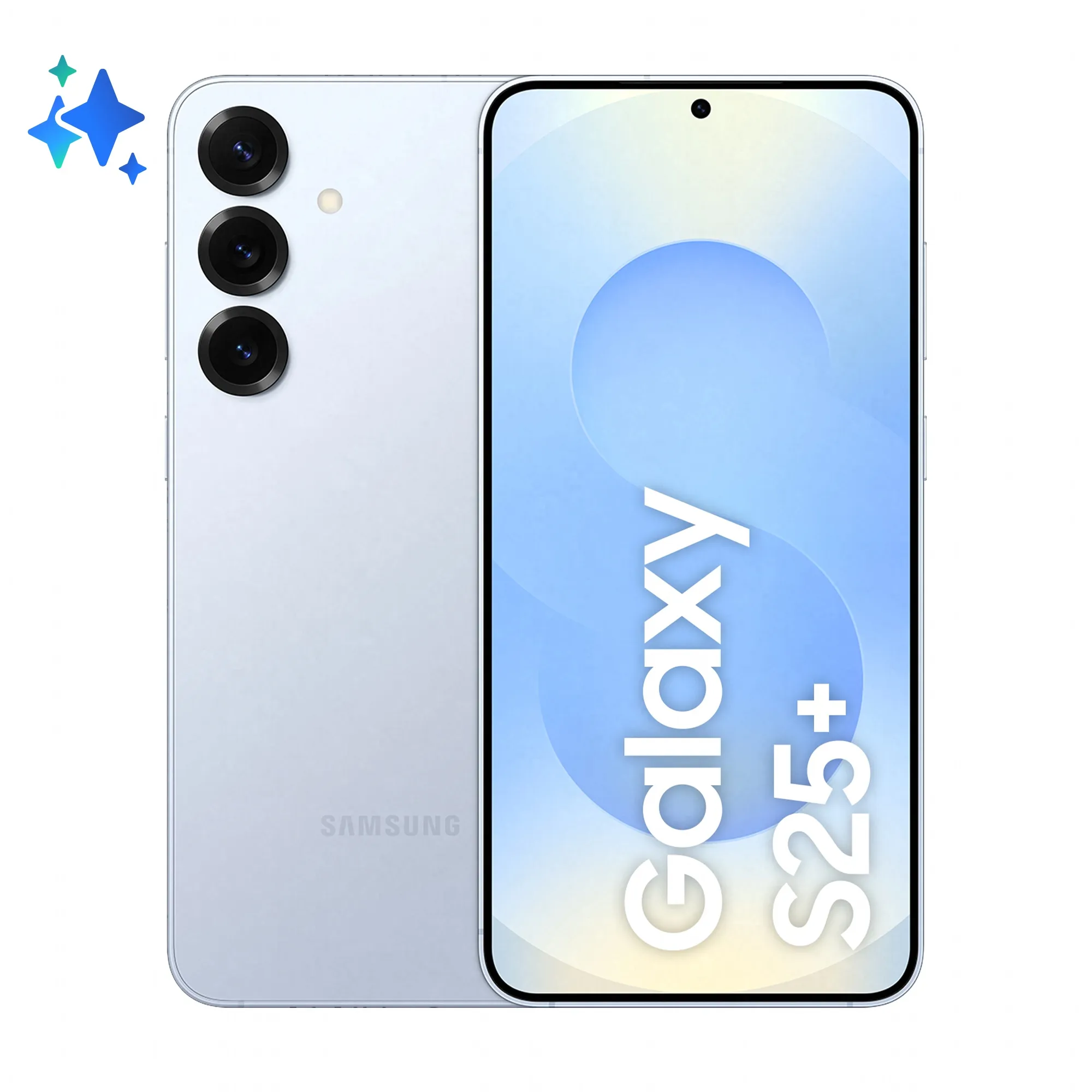 Samsung Galaxy S25+ 5G 12/256 Gt Android -puhelin, Icy Blue