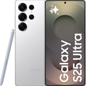 Samsung Galaxy S25 Ultra 5G 12 Gt/1 Tt Android -puhelin, Titanium Whitesilver
