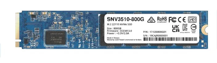 Synology SNV3510 800 GB, PCIe 3.0, M.2 -SSD-levy