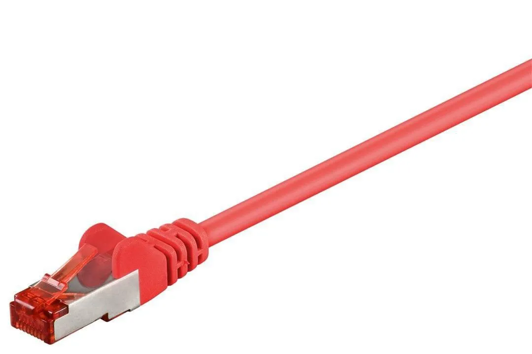 MicroConnect Cat6 F/UTP -verkkokaapeli, 5 m, PVC, Punainen