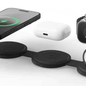 Satechi OntheGo 3-in-1 langaton laturi - musta