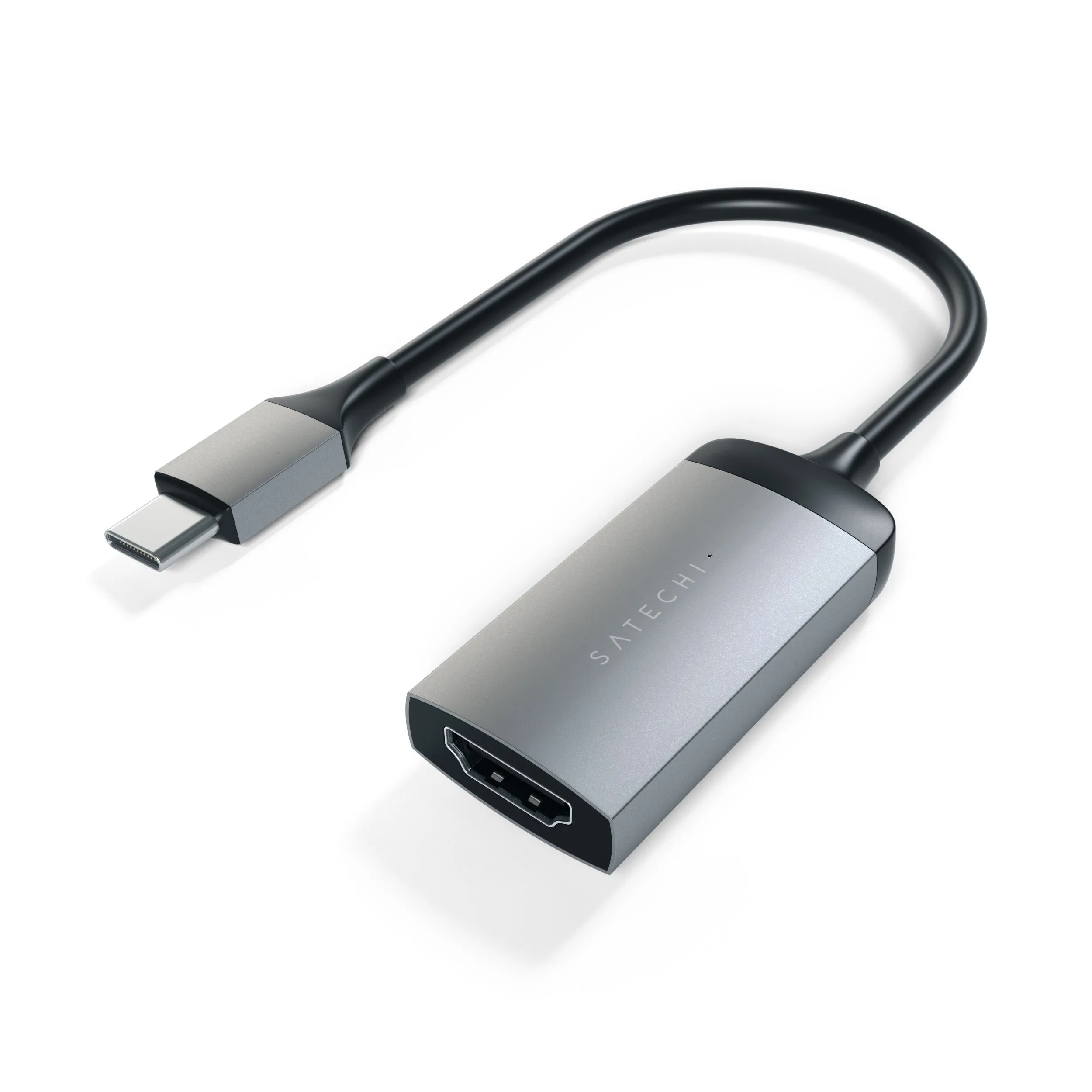 Satechi USB-C – HDMI -adapteri, Tähtiharmaa