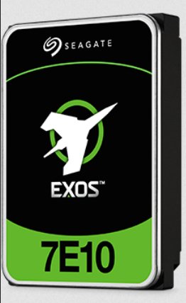 Seagate Exos 7E10 3.5", 4 Tt, 7200 RPM, 256 MB, 512E/4kn SAS -kovalevy (Enterprise)