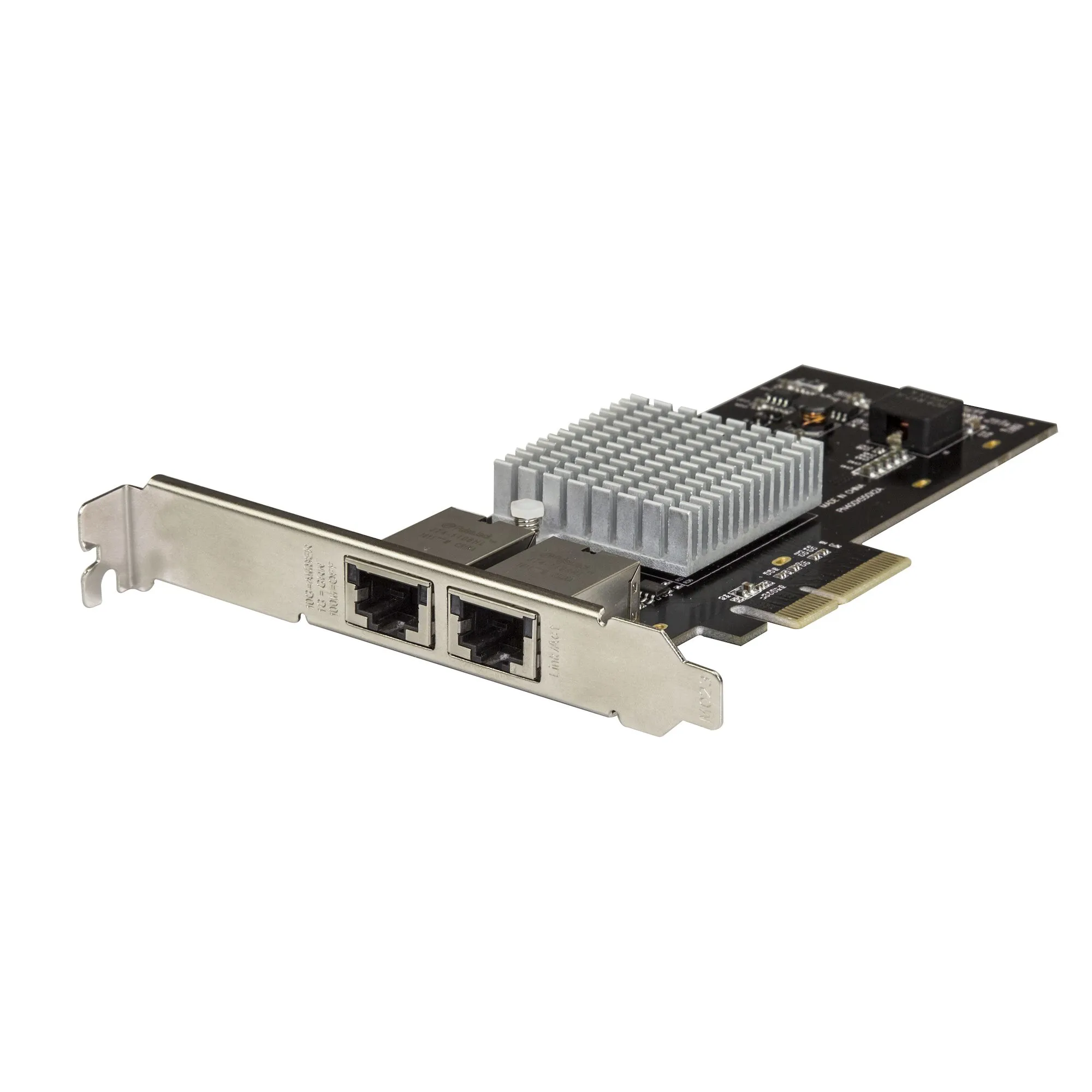 STARTECH.COM Dual Port 10G PCIe Network Adapter Card - Intel-X550AT 10GBASE-T & NBASE-T PCI Express Network Interface Adapter