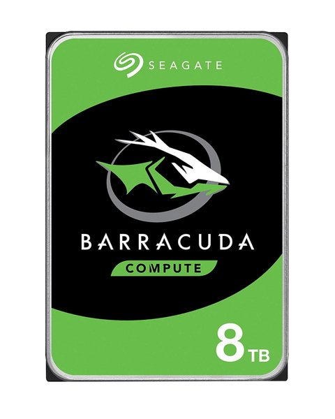 Seagate BarraCuda 3.5", 8 Tt, 5400 RPM, 256 MB, SATA 6 Gb/s - kovalevy