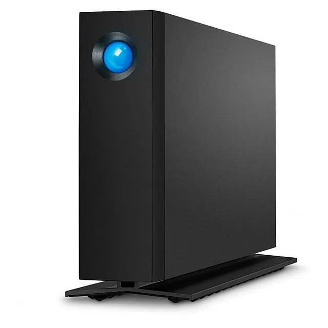 Lacie d2 Professional 8 Tt -ulkoinen kovalevy, Musta