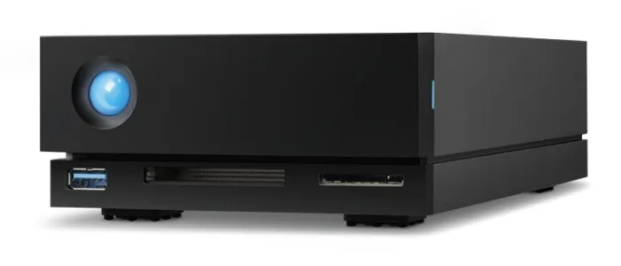 Lacie 1big Dock 10 Tt -ulkoinen kovalevy, Musta