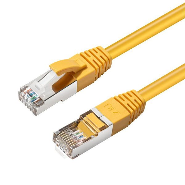 MicroConnect Cat6 S/FTP -verkkokaapeli, 10 m, LSZH, Keltainen