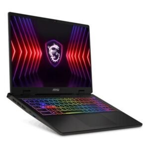 MSI 16" Sword 16 HX. Intel Core i7-14650HX, 16 Gt RAM, 1 Tt SSD, GeForce RTX 4060 8 Gt, Windows 11 Home -pelikannettava, Kosmoksen harmaa