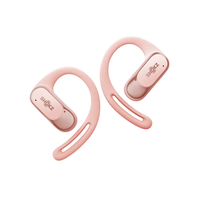Shokz OpenFit Air -langattomat kuulokkeet, pinkki