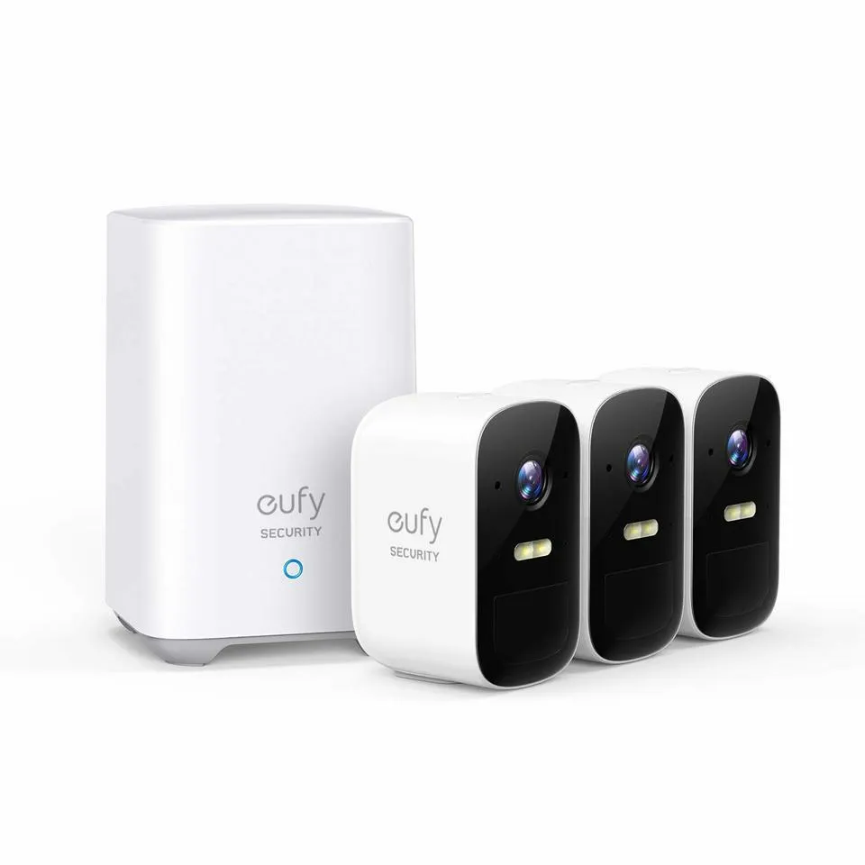 Anker Eufy Eufycam 2C 3+1 -valvontajärjestelmä kolmella kameralla