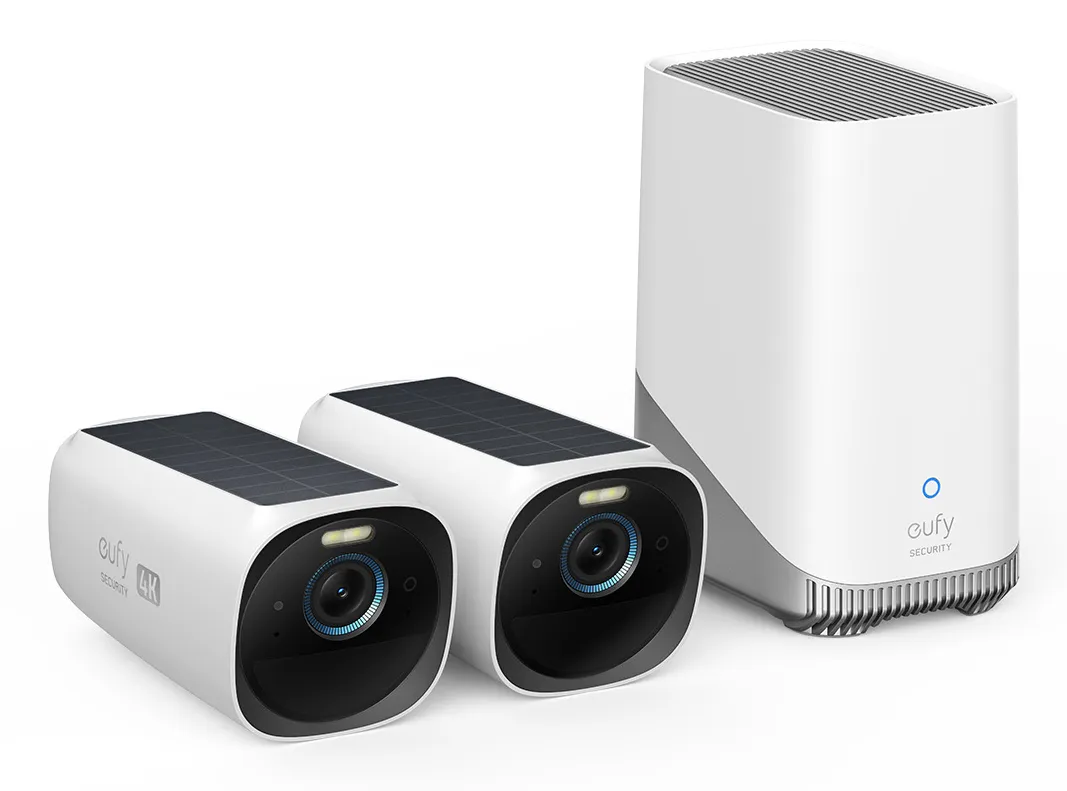 Anker Eufy eufyCam S330 -valvontajärjestelmä kahdella kameralla
