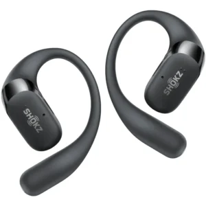 Shokz OpenFit 2 -langattomat korvasankakuulokkeet, Musta