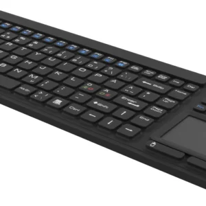 Deltaco TB-502 IP68 Silicone -näppäimistö, musta