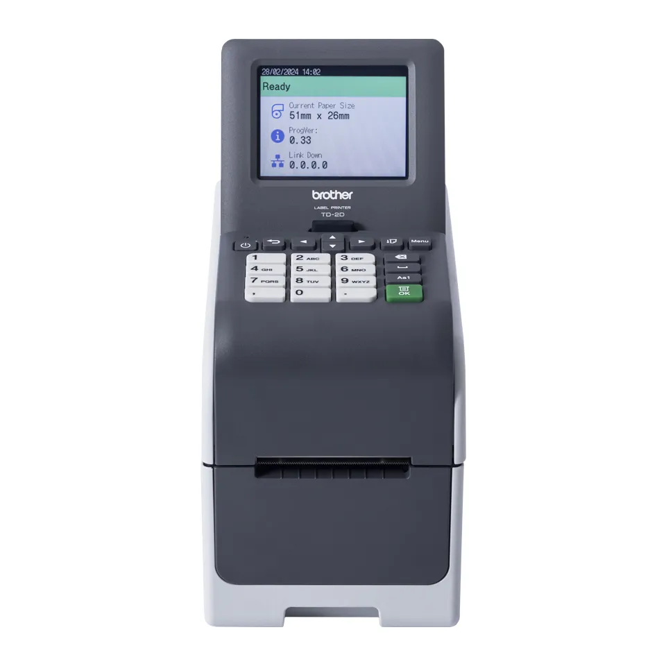 TD-2320DSA300 2-inch 300dpi/Touch Panel Displ. (USB/LAN)