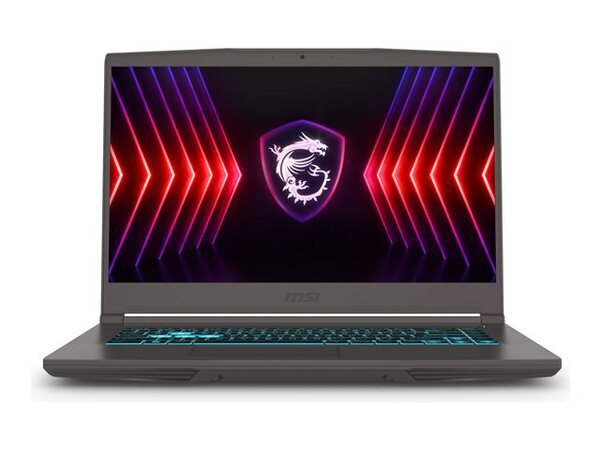 MSI 15.6" Thin A15. AMD Ryzen 7 7735HS, 16 Gt RAM, 512 Gt SSD, GeForce RTX 4060 8 Gt, Windows 11 Home -pelikannettava, Kosmoksen Harmaa