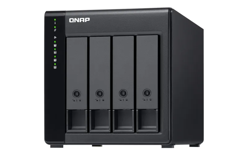 Qnap TL-D400S, 4x kiintolevypaikkaa -verkkolevypalvelin