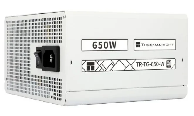 Thermalright TG-650-W 650W -virtalähde, 80 Plus Gold