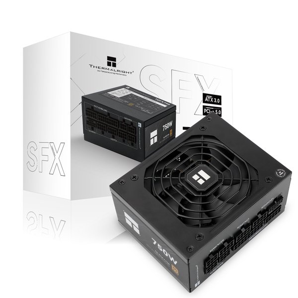 Thermalright TR-TGFX 750W -virtalähde, 80 Plus Gold, Musta