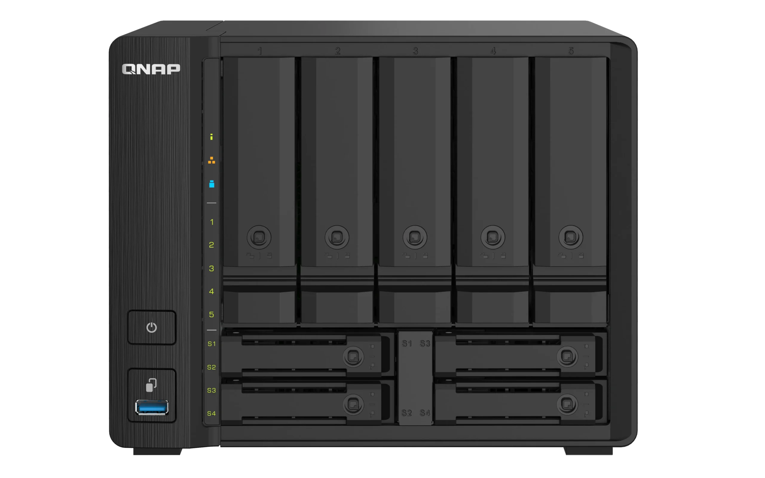 Qnap TS-932PX-4G, 9x kiintolevypaikkaa -verkkolevypalvelin
