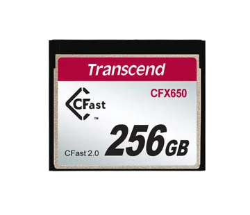 Transcend CFX650 256 Gt CFast 2.0 -muistikortti