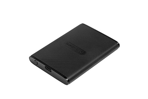 Transcend ESD270C 250 Gt USB-C -ulkoinen SSD, Musta