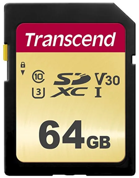 Transcend 64GB UHS-3/V30 MLC - SDXC