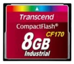 Transcend CF170 8 Gt CompactFlash -muistikortti