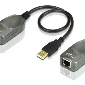 ATEN UCE260, USB 2.0 förlängning via Ethernet, 60m, 480Mb/s, sv/grå