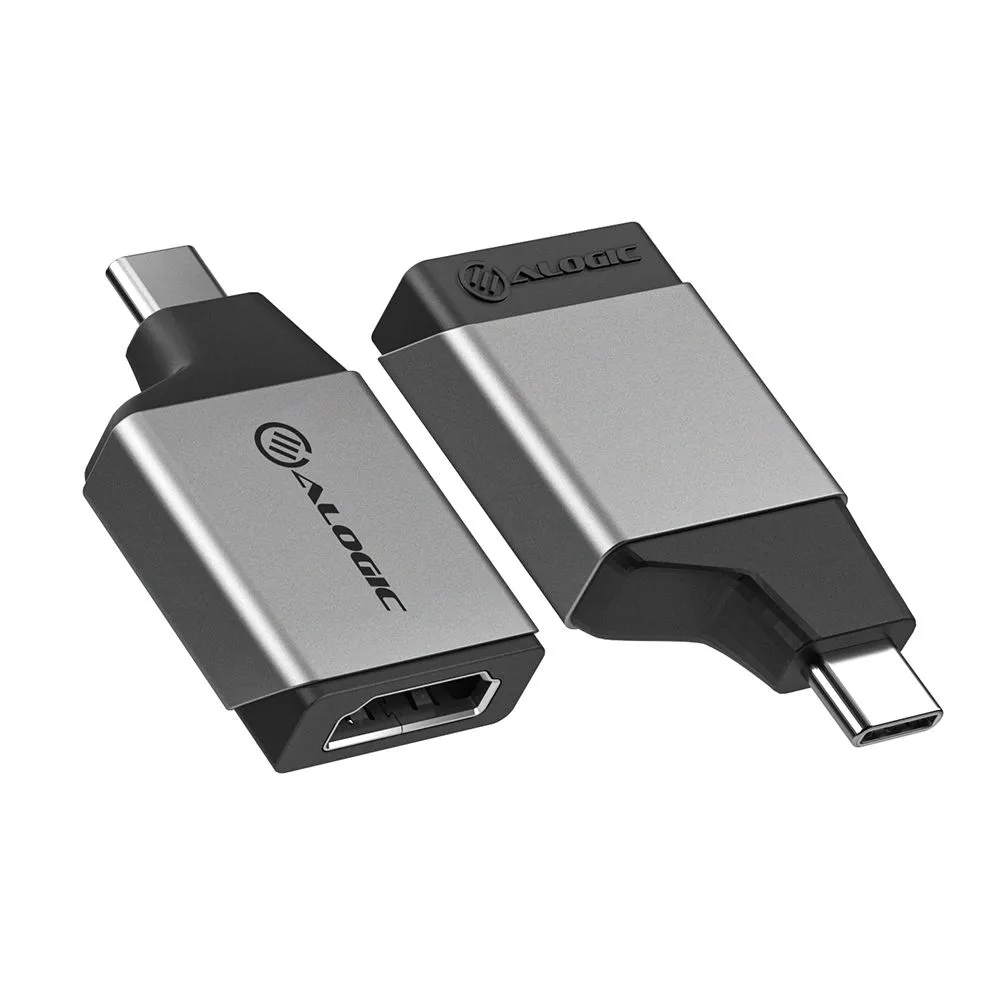 Alogic Ultra Mini, USB-C – HDMI -adapteri, Harmaa
