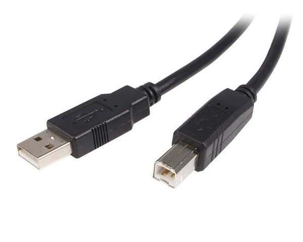 Startech  USB-A - USB B -kaapeli, 1m, Musta