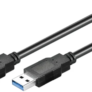 USB3.0  A-A 5m M-M, Black