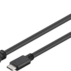 MicroConnect USB-C -jatkokaapeli, 2 m, Musta