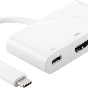 MicroConnect USB3.1C to USB 3.0/HDMI/USB3.1 -adapteri, Valkoinen