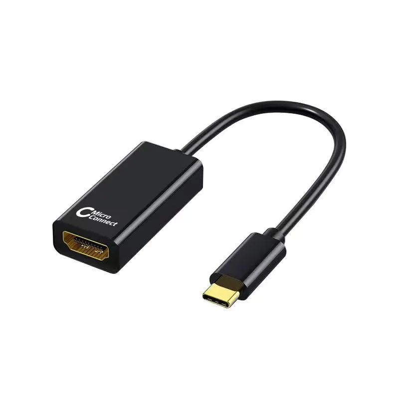 MicroConnect USB - C to HDMI1.4 Slim, Black