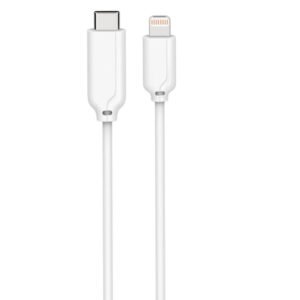 MicroConnect USB-C - Lightning -kaapeli, 1 m, Valkoinen