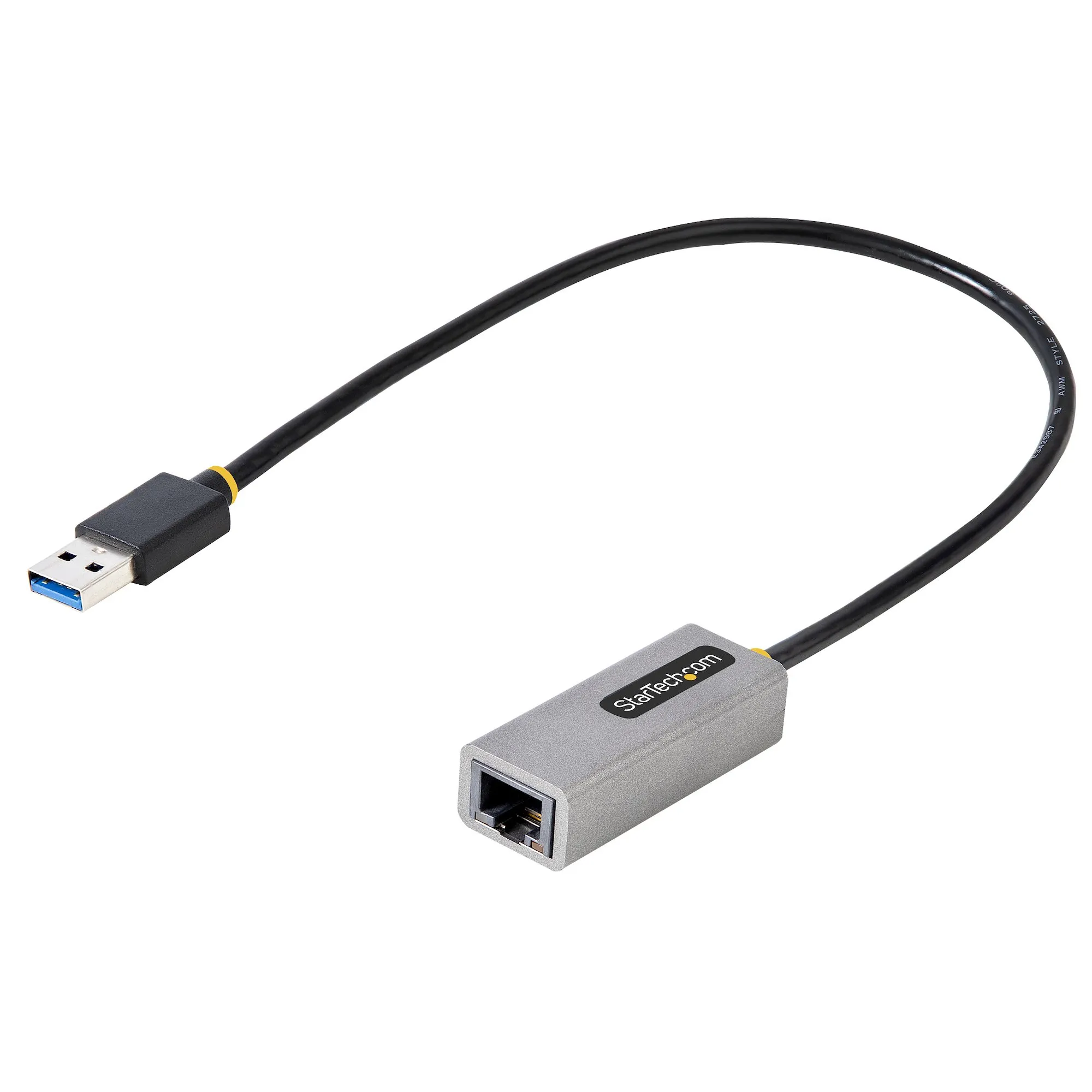 STARTECH.COM USB to Ethernet Adapter - USB 3.0 to 10/100/1000 Gigabit Ethernet LAN Converter - 30cm Cable - USB to RJ45 Adapter