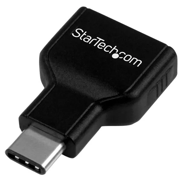StarTech USB-C to USB-A Adapter - M/F - USB 3.0 -adapteri, Musta