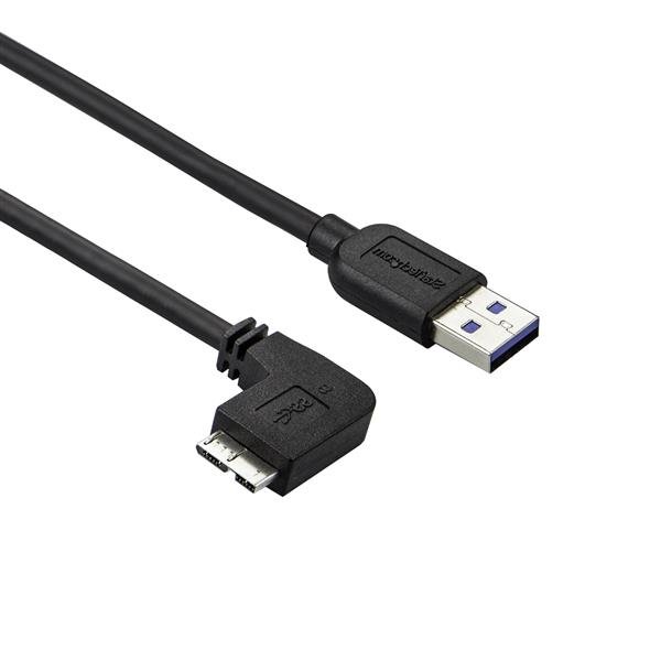 Startech  USB-A - Micro-USB B -kaapeli, 2m, Musta