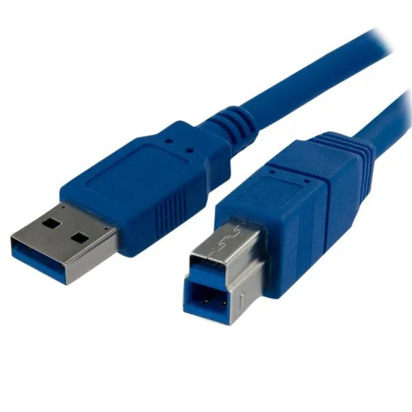 Startech  USB-A - USB B -kaapeli, 1m, Sininen