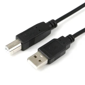 USB2.0 A-B M-M 0,1m BLACK