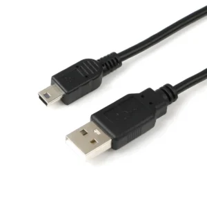MicroConnect USB-A - Mini-USB B -kaapeli, 10 m, Musta