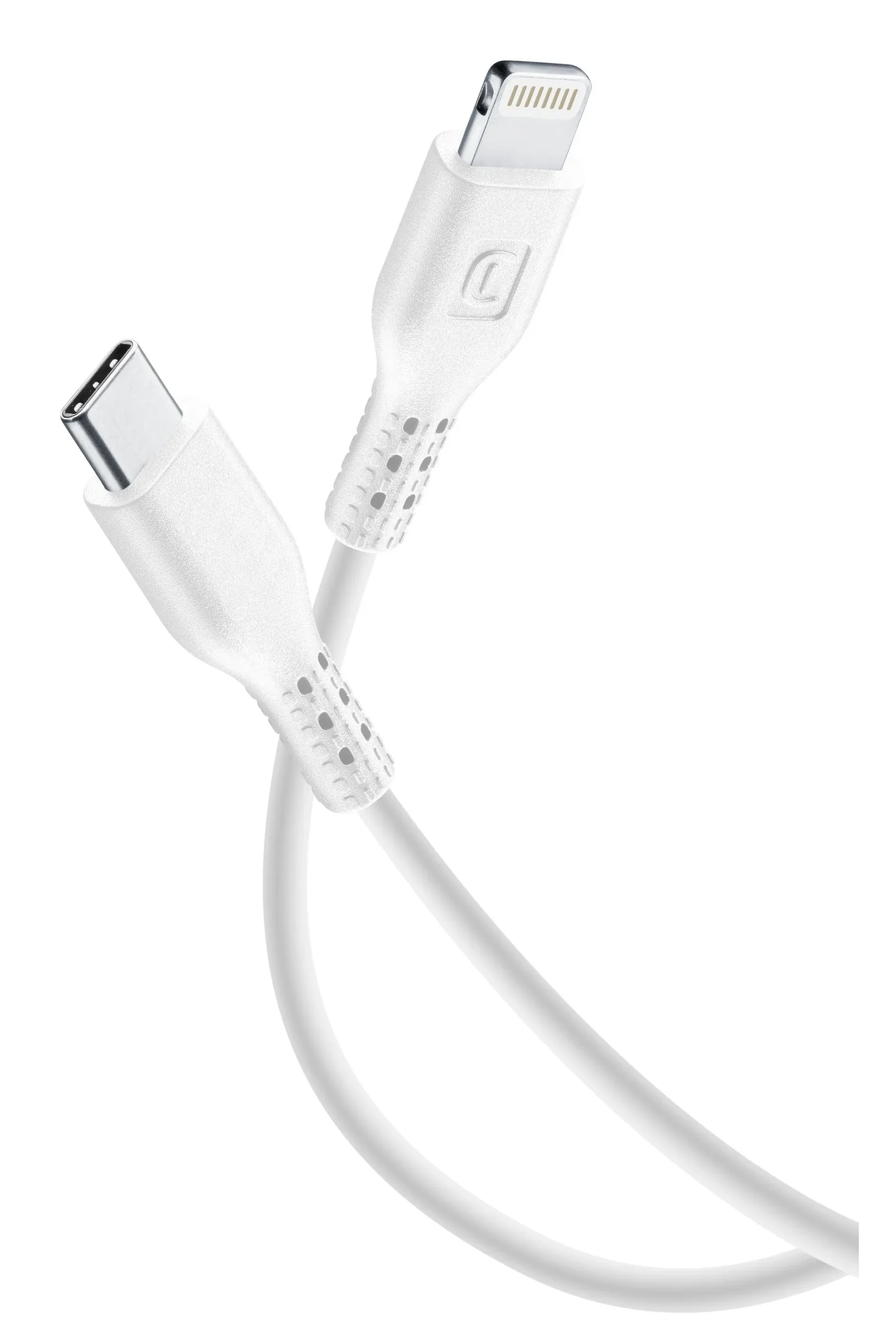 Cellular Line USB-A - Lightning -kaapeli, 2 m, Valkoinen