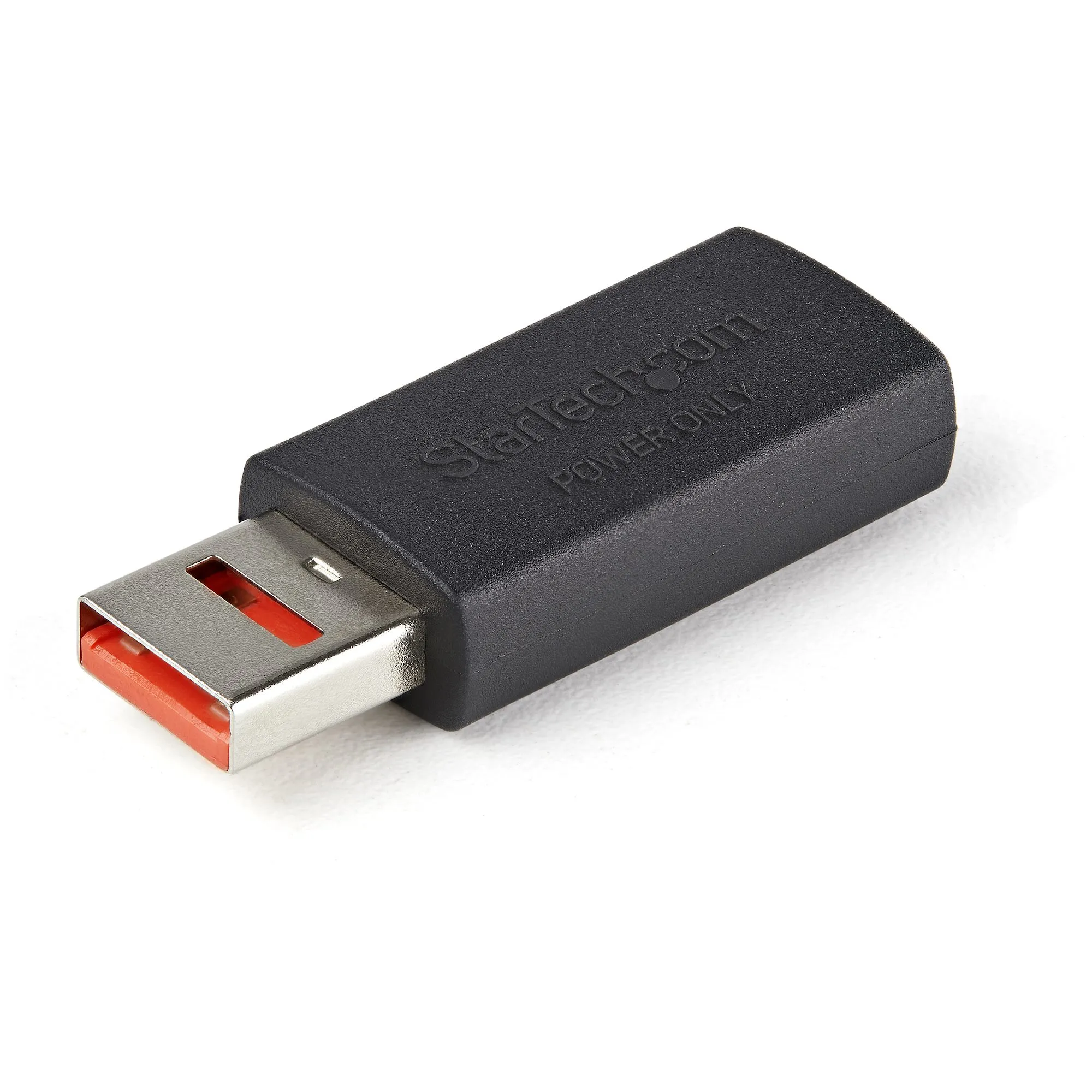 Startech Charge USB Data Blocker USB - USB -adapteri, Musta